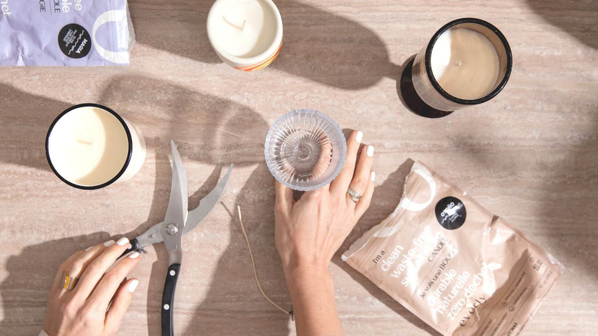 How to Make a MultiWick Candle in Under Two Minutes at Home Everly